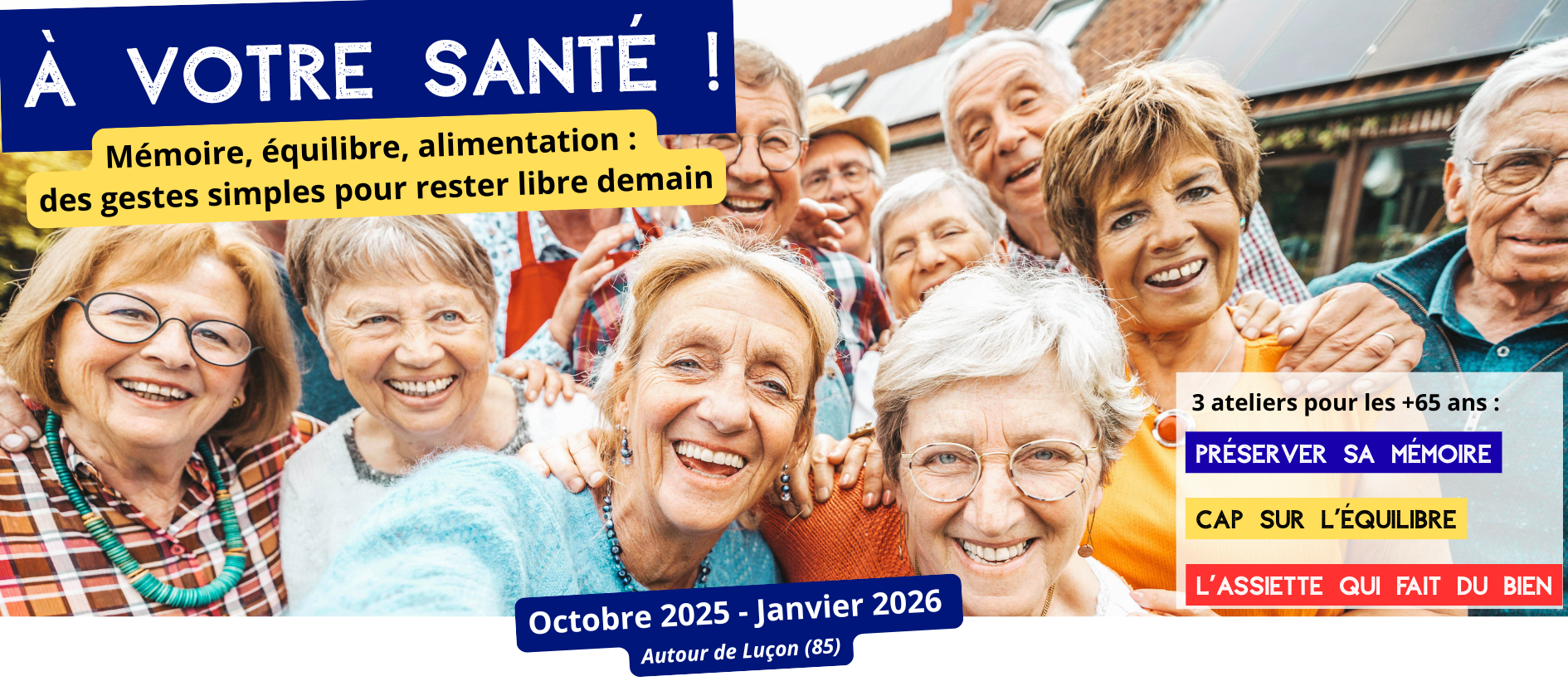 Lire la suite à propos de l’article À votre santé ! — Des ateliers pour rester en forme