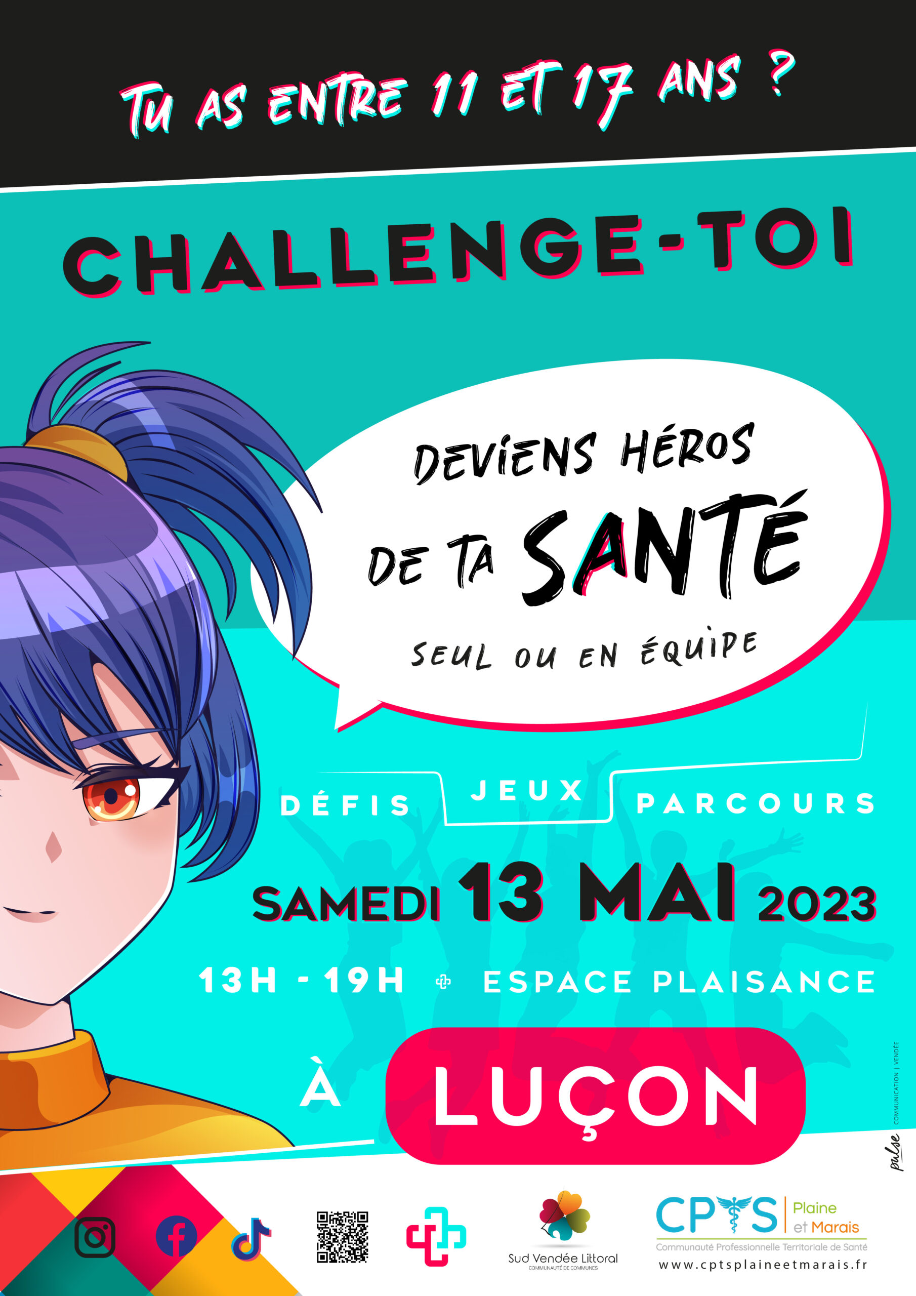 Lire la suite à propos de l’article Challenge-toi le 13 mai à Luçon !