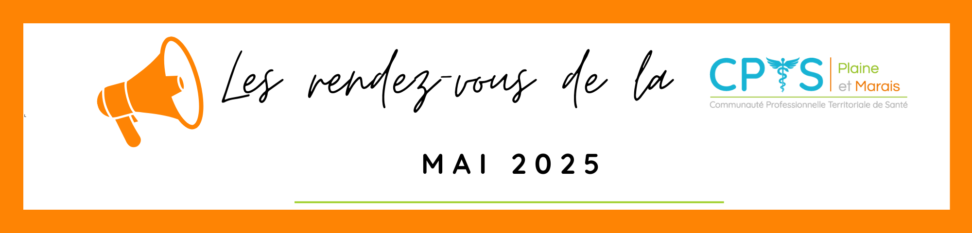 Lire la suite à propos de l’article Rendez-vous de la CPTS – Mai 2025