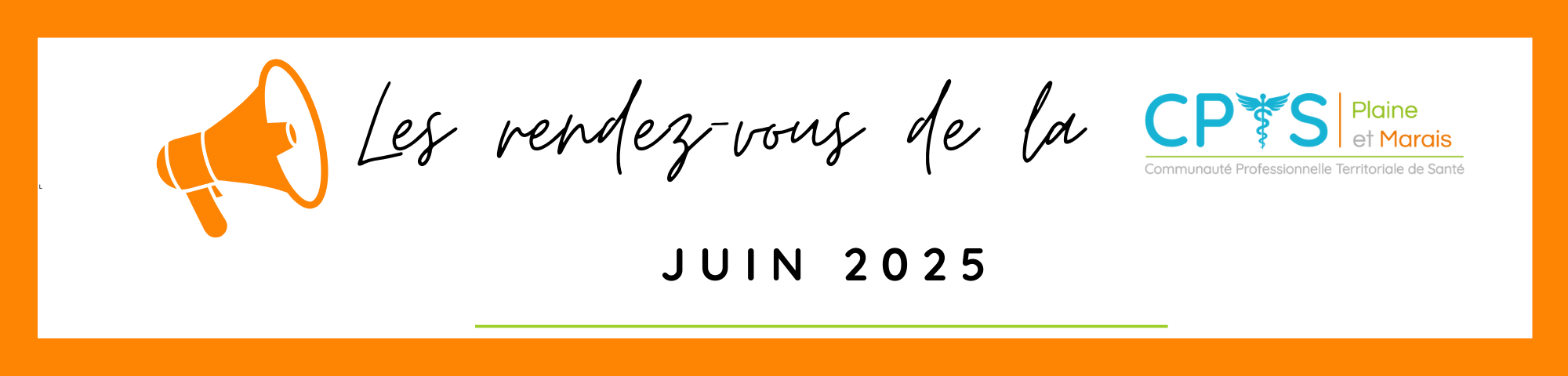 Lire la suite à propos de l’article Rendez-vous de la CPTS – Juin 2025