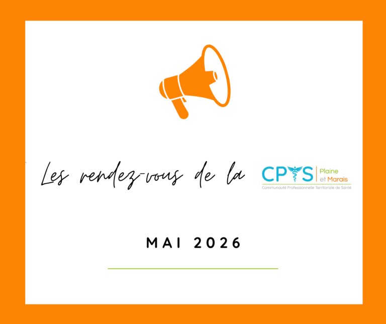 Lire la suite à propos de l’article Rendez-vous de la CPTS – Mai 2026