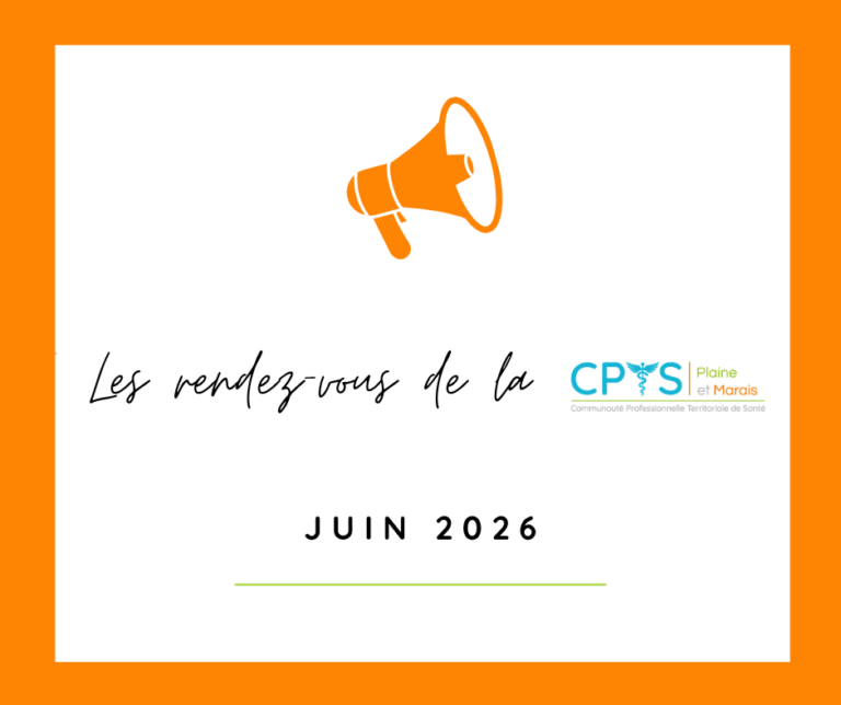 Lire la suite à propos de l’article Rendez-vous de la CPTS – Juin 2026